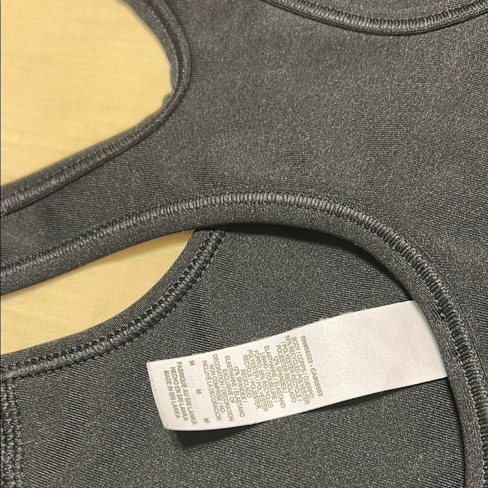 Nike Women's Black and White Sports Bra - Picture 3 of 3